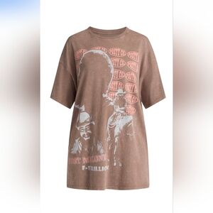 Posty C0. NEW Post Malone F-1 Trillion Tour Shirt Cowboy Country Graphic - Large